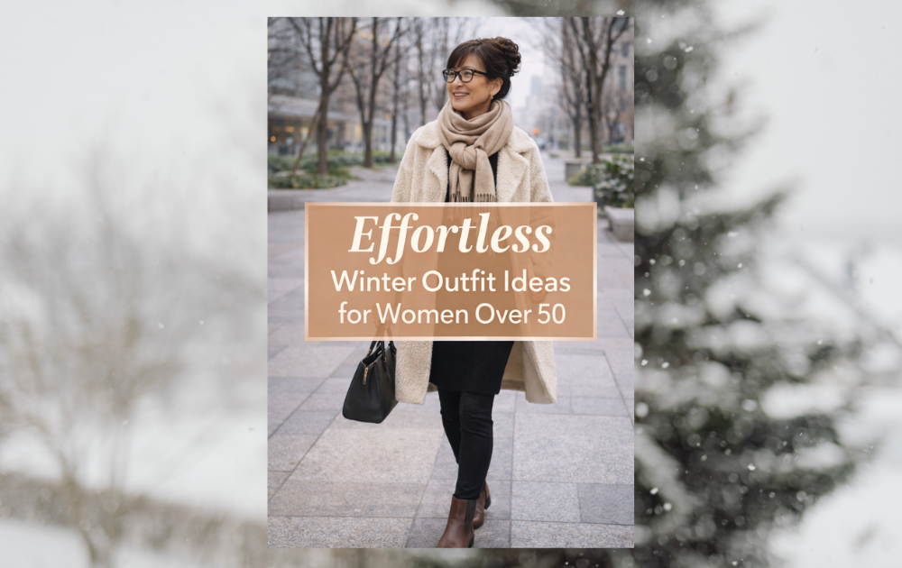 Effortless Winter Style for Women Over 50: Cozy, Classic, and Confident