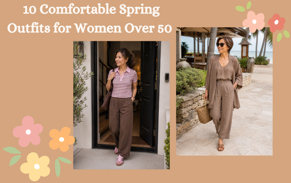 10 Comfortable Spring Outfits for Women Over 50 That Still Look Chic